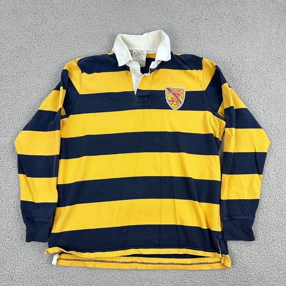 Polo Ralph Lauren Other - Vintage Polo Ralph Lauren Rugby Shirt size XL Crest Classic Fit Preppy Grunge